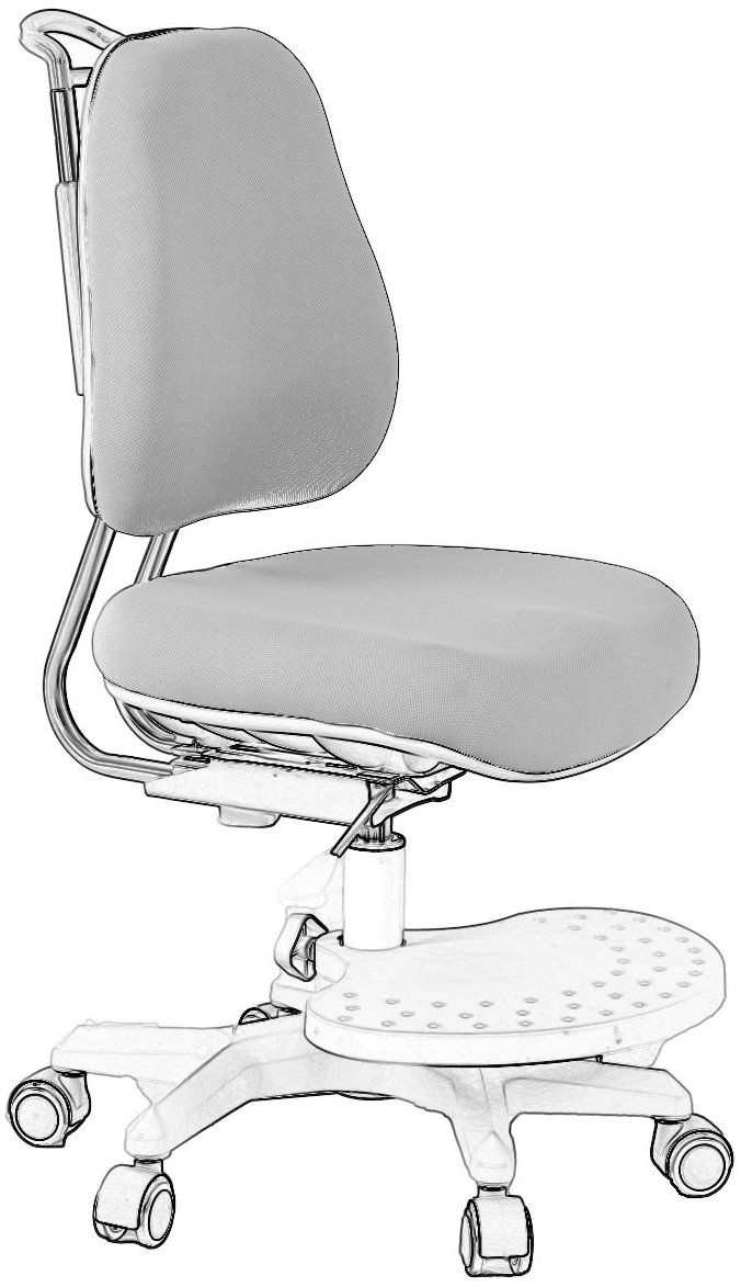 

Чехол для кресла Cubby Paeonia Chair cover Grey (01-00001943)