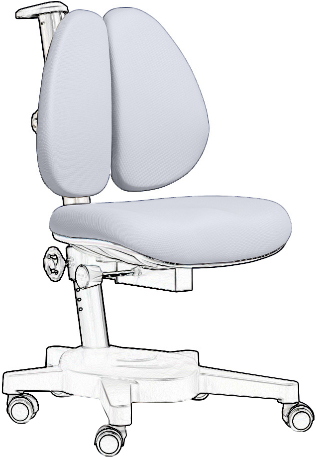 

Чехол для кресла Cubby Brassica Cover Grey (01-00002253)