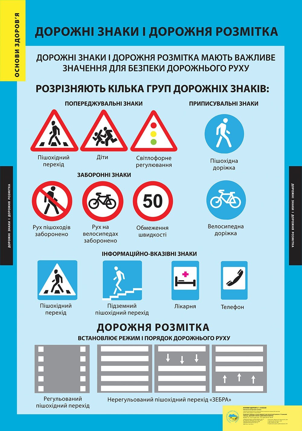 

Основи здоров'я, 1-4 кл. НМК (13 плакатів). ISBN 978-617-667-029-2 - Генеза - (100275)