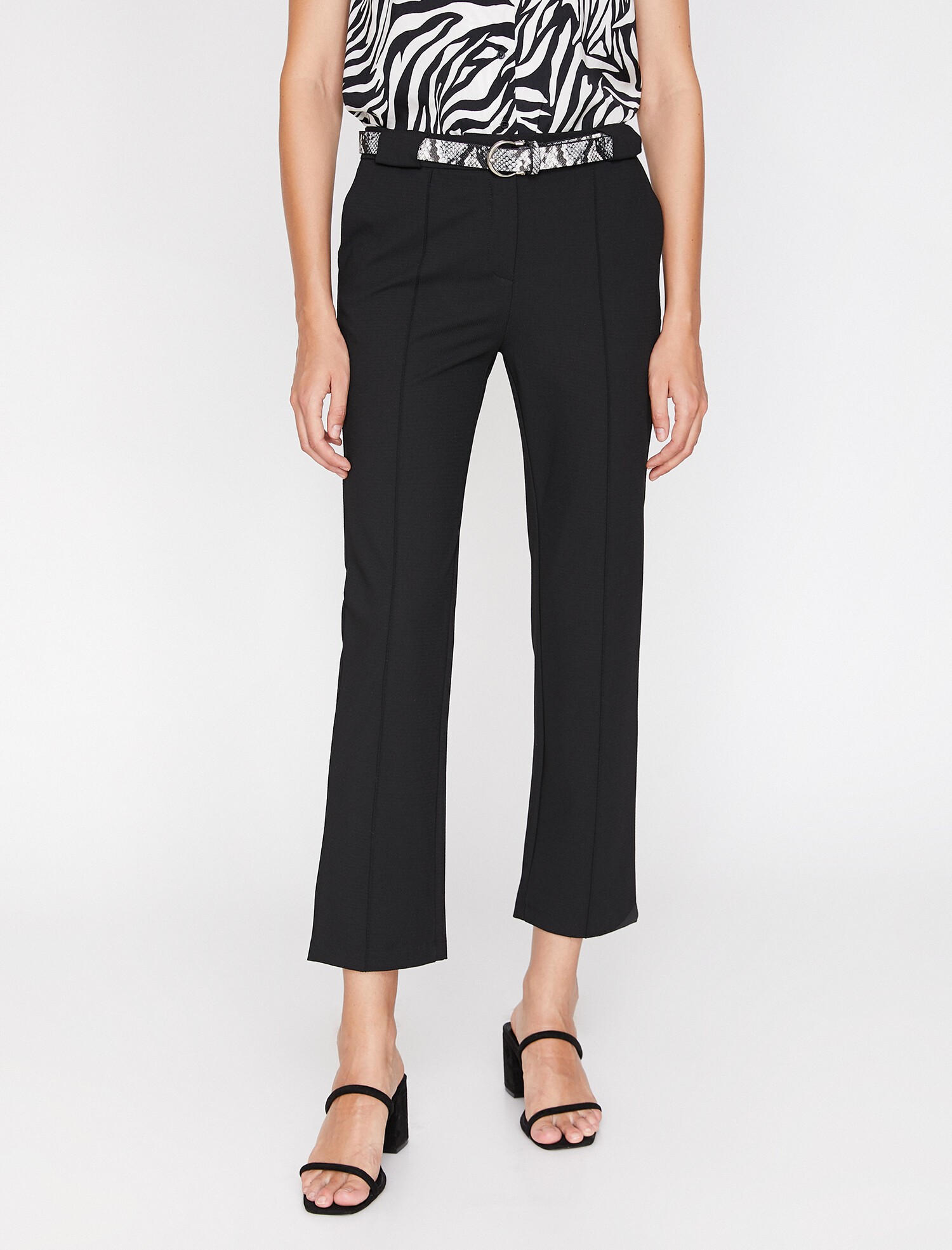 

Брюки Koton 0KAK42661UW-999  Black, Брюки Koton 0KAK42661UW-999 40 Black