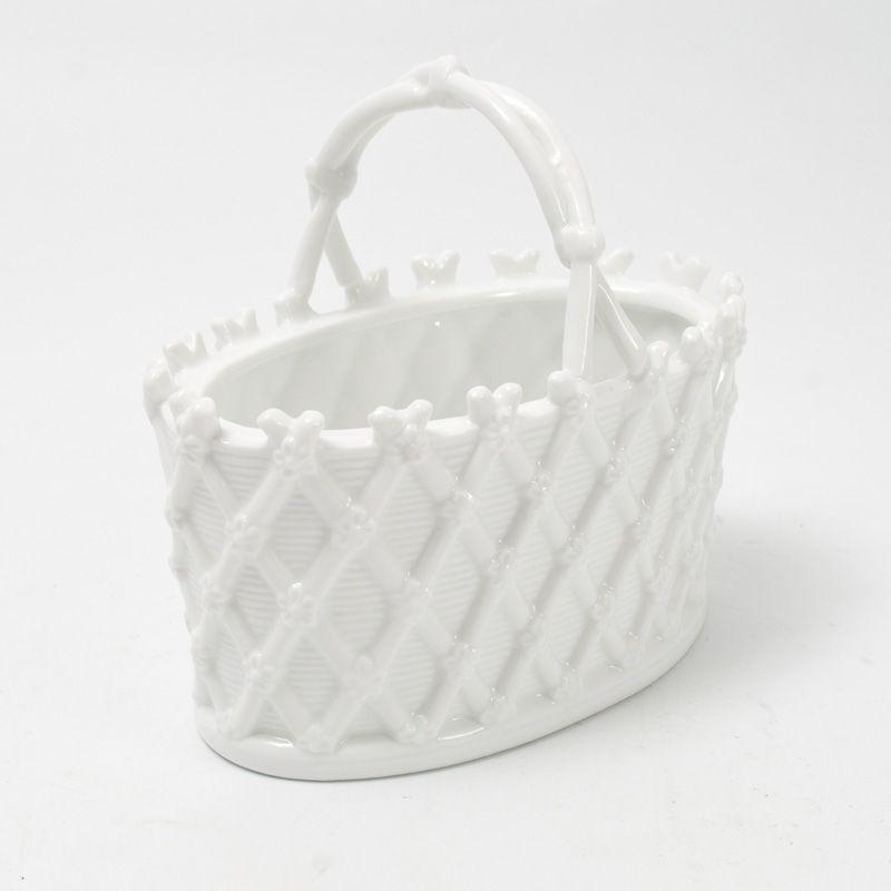 

Сахарница Италия Palais Royal Trame in bianco 15 см