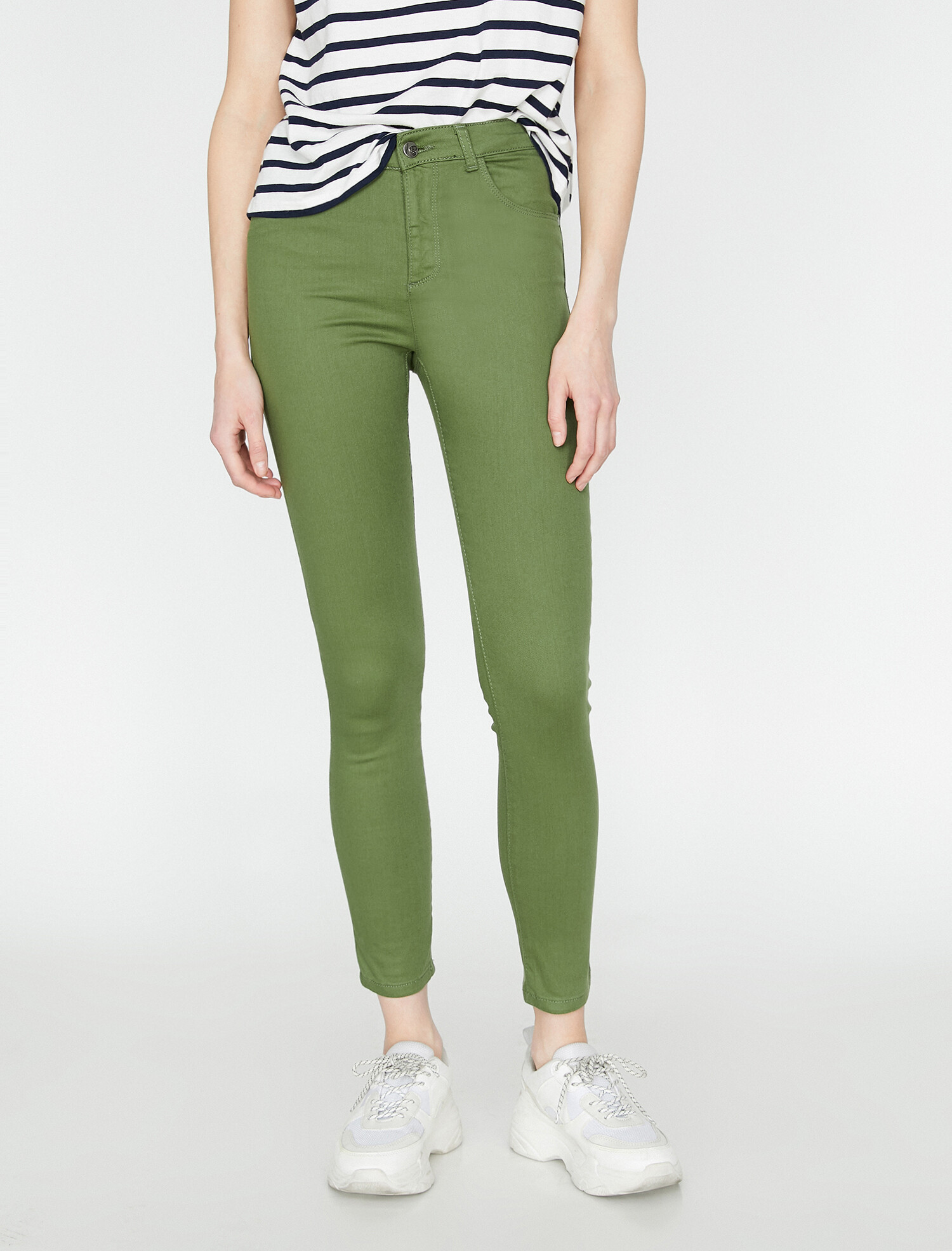 

Брюки Koton 9YAL41676JW-894  Khaki, Брюки Koton 9YAL41676JW-894 34 Khaki