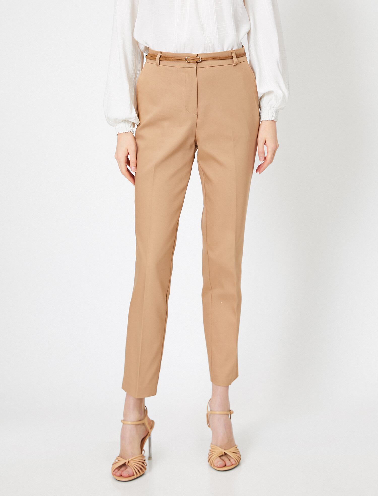 

Брюки Koton 0YAK46706IW-101 38 Camel