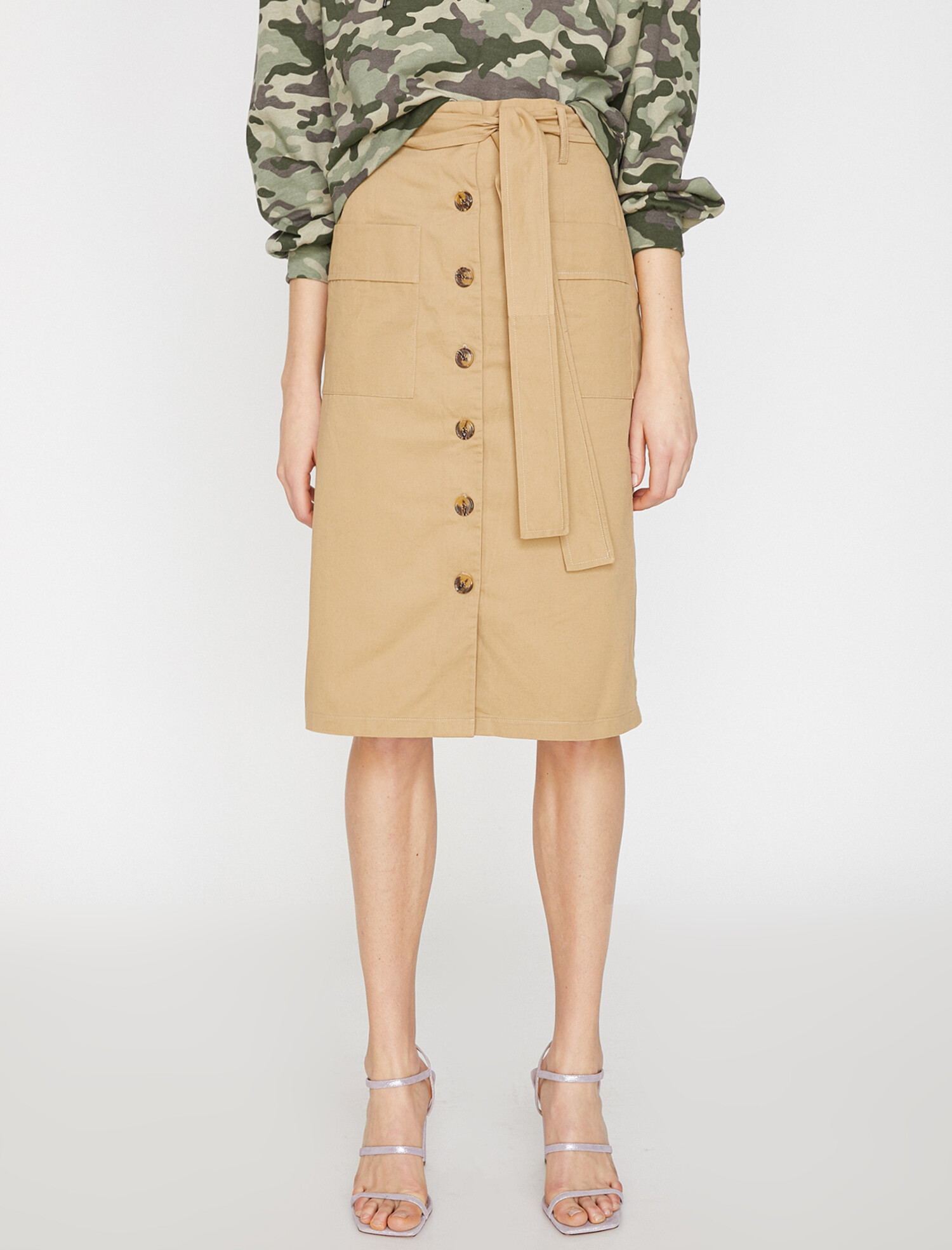 

Брюки Koton 9YAL78050IW-100 36 Camel