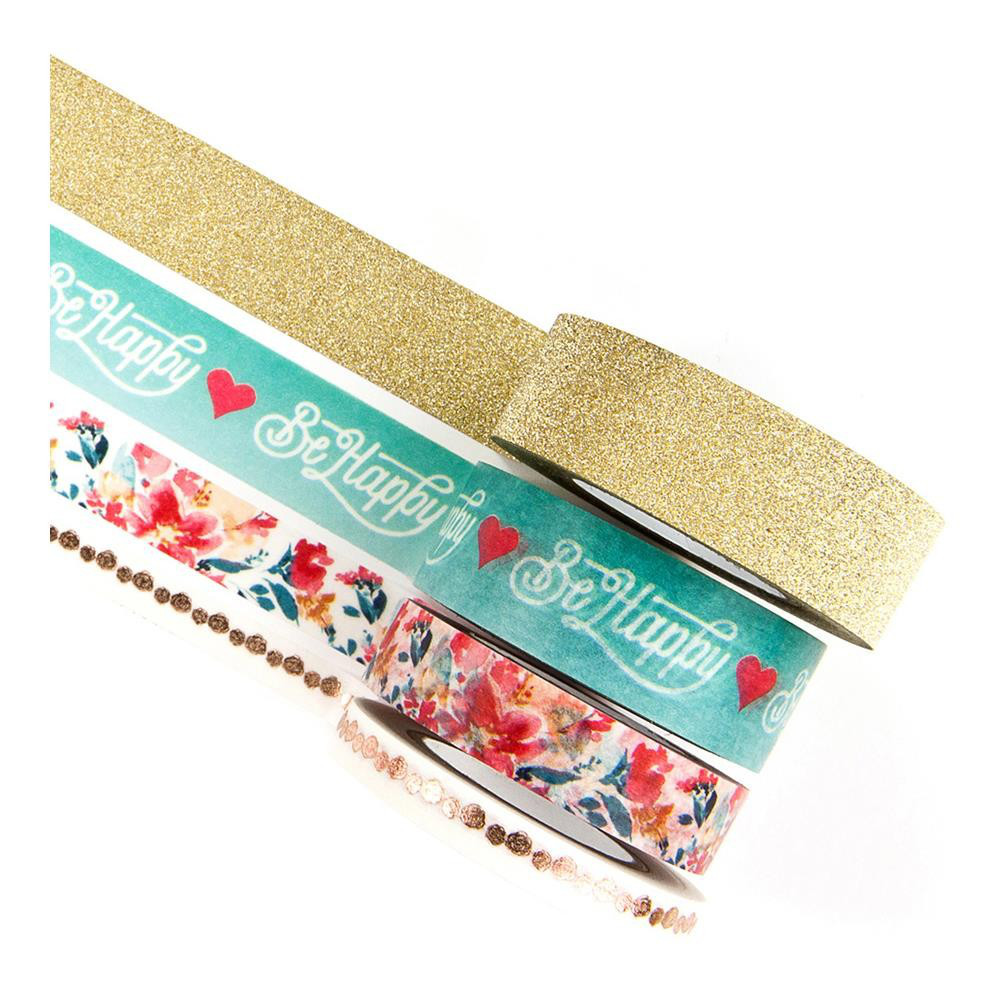 

Набор декоративных скотчей My Prima Planner Decorative, Be Happy