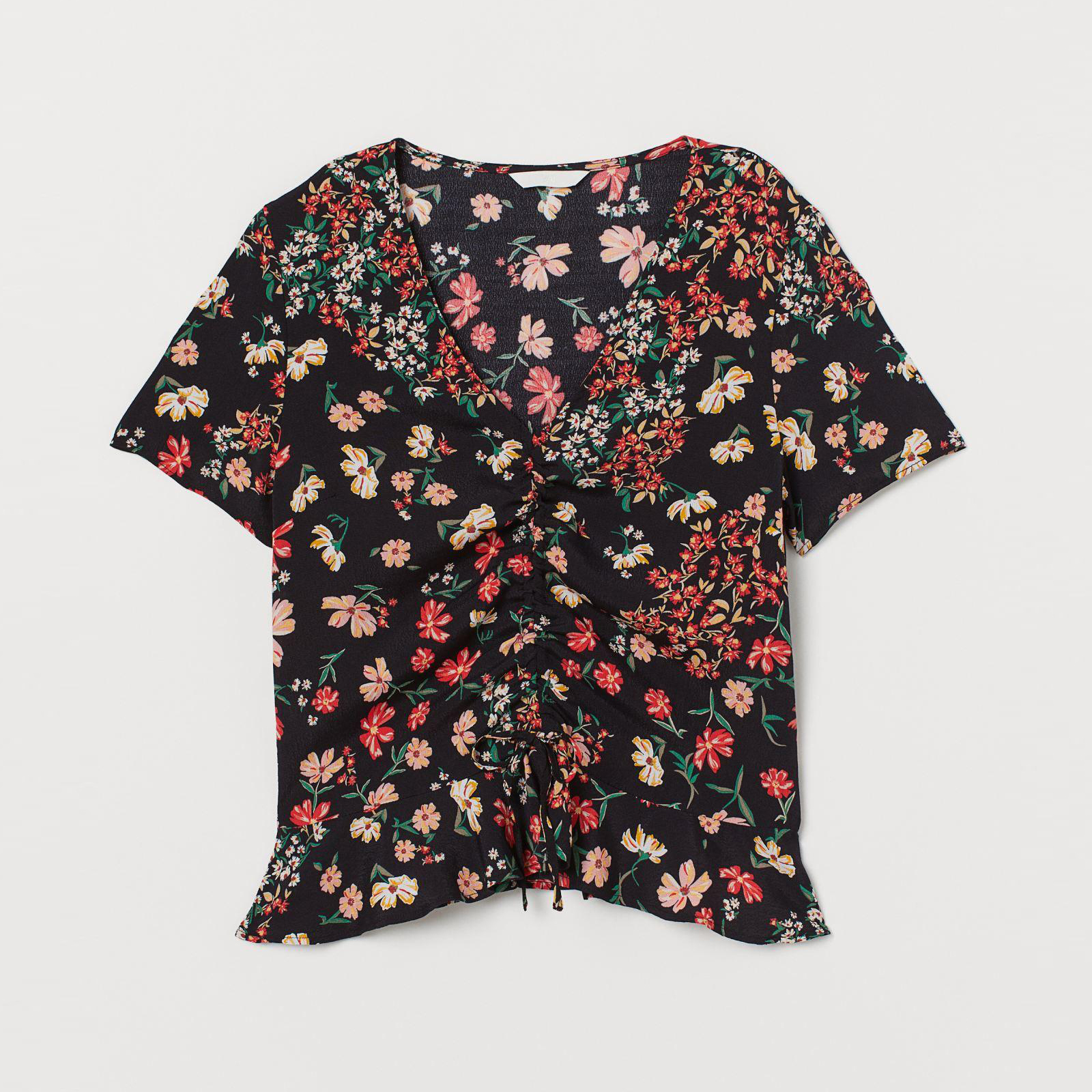 

Топ H&M 7472169-ACOZ 38 Черный