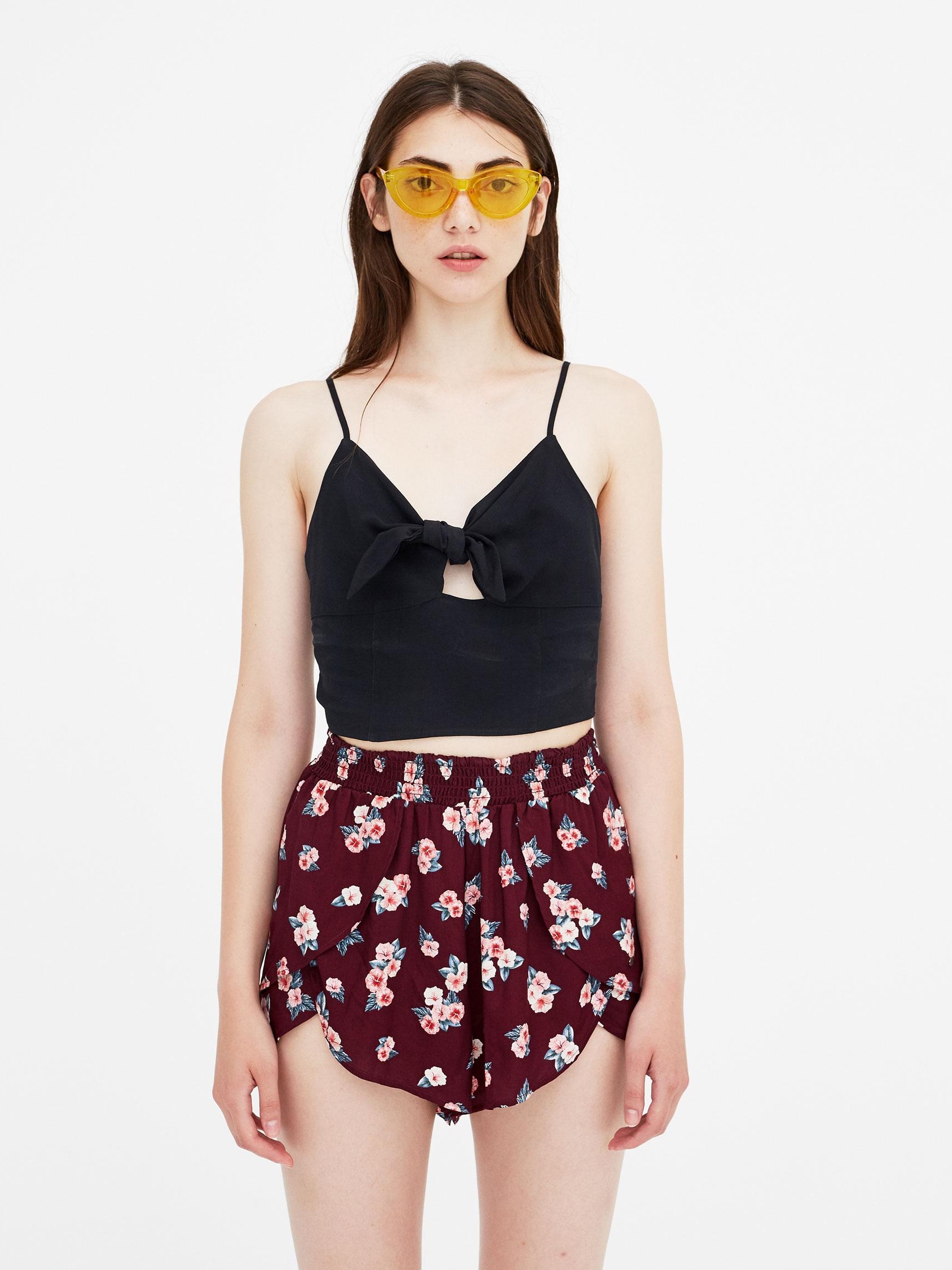 

Топ Pull & Bear 9471339800-AAAD S Черный