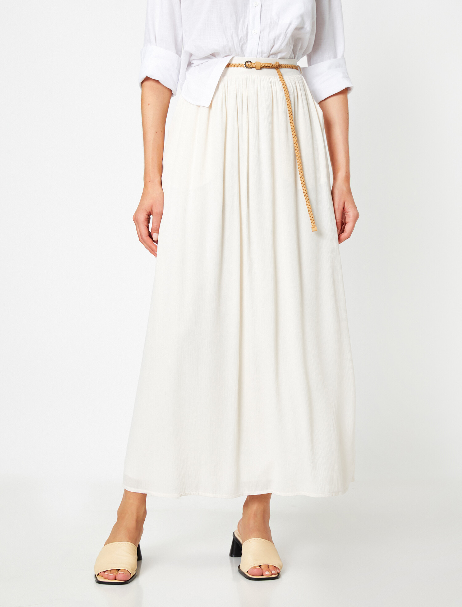 

Юбка Koton 0YAK78461CW-002 40 Ecru