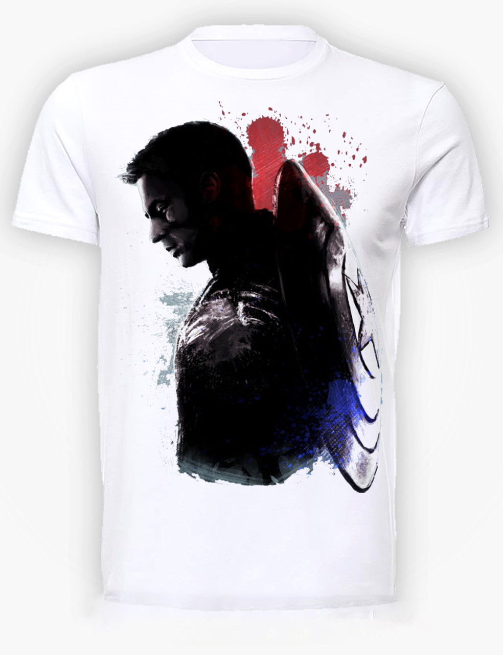 

Футболка GeekLand Капитан Америка Captain America Dark side CA.01.093 (FU21CA.01.093/boy-122)