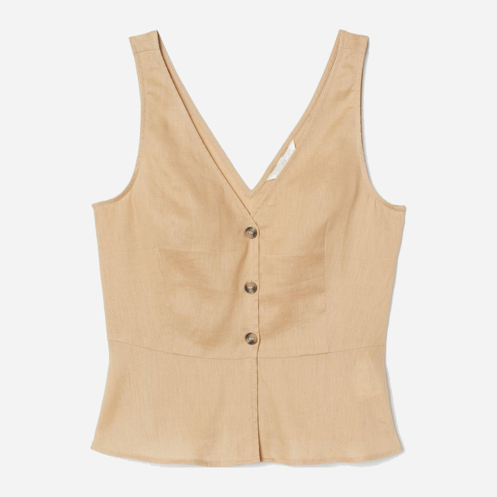 

Топ H&M 8785101-ACTQ 38 Бежевый