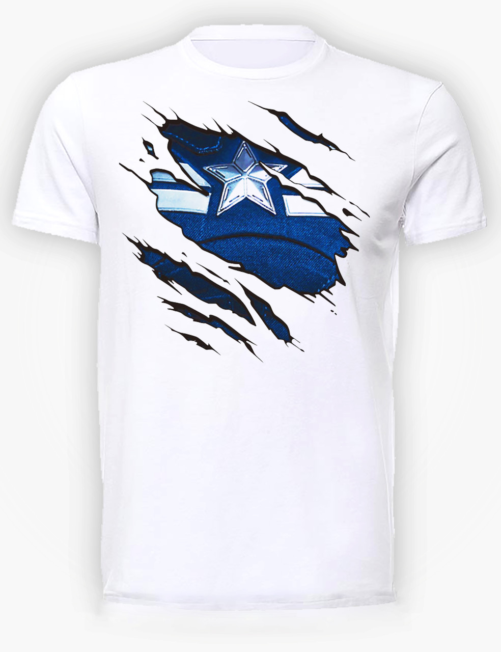 

Футболка GeekLand Капитан Америка Captain America Feel the Captain CA.01.062 (FU21CA.01.062/man-XXL)