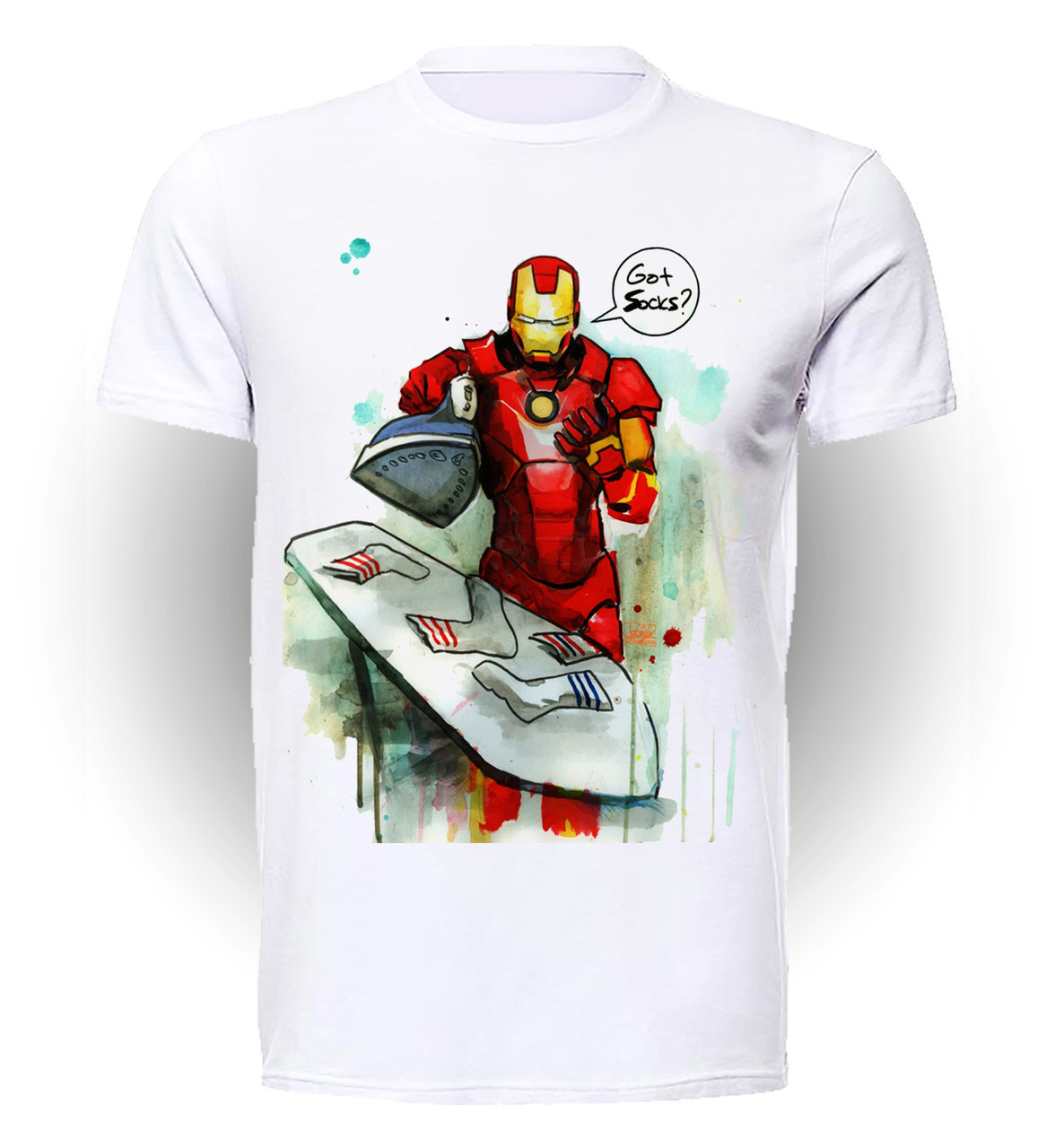 

Футболка GeekLand Железный Человек Iron Man socks art IM.01.032 (FU21IM.01.032/boy-170)