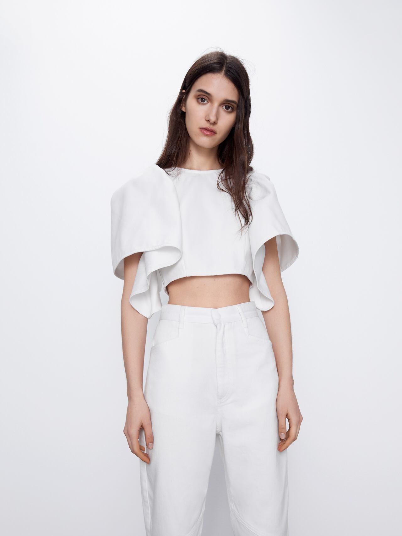 

Топ Zara 8527/004/251-ACTS S Белый