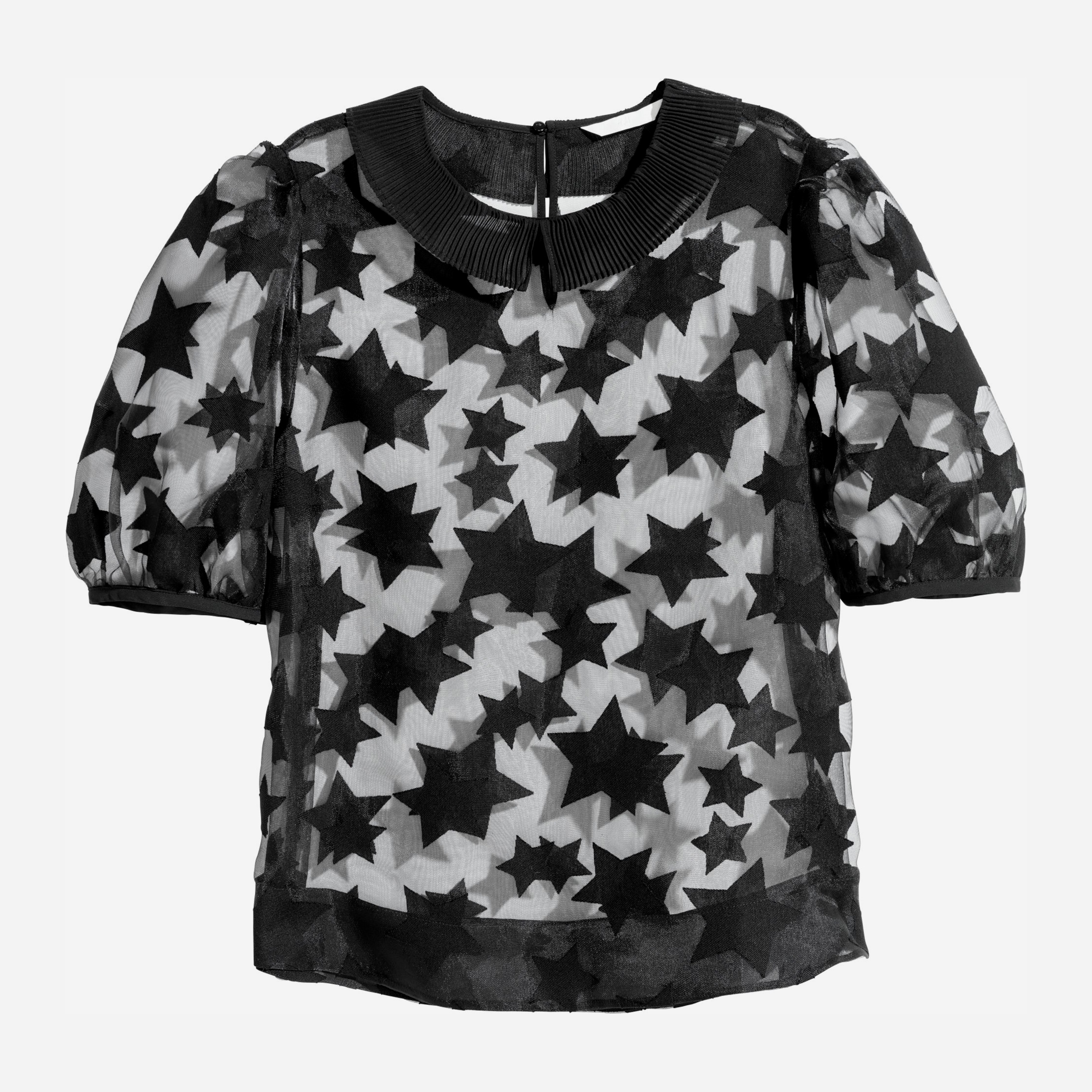 

Блузка H&M 5484786-ADMZ 34 Черная