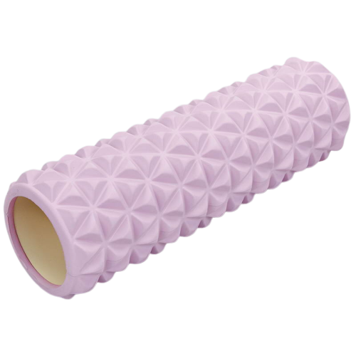 

Роллер массажный Zelart Triangle Roller 14*45 см розовый (FI-8376)