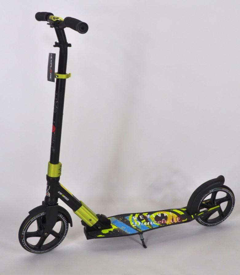 

Самокат Explore DEGREE 2 NEW Scooter зеленый с черным 2021