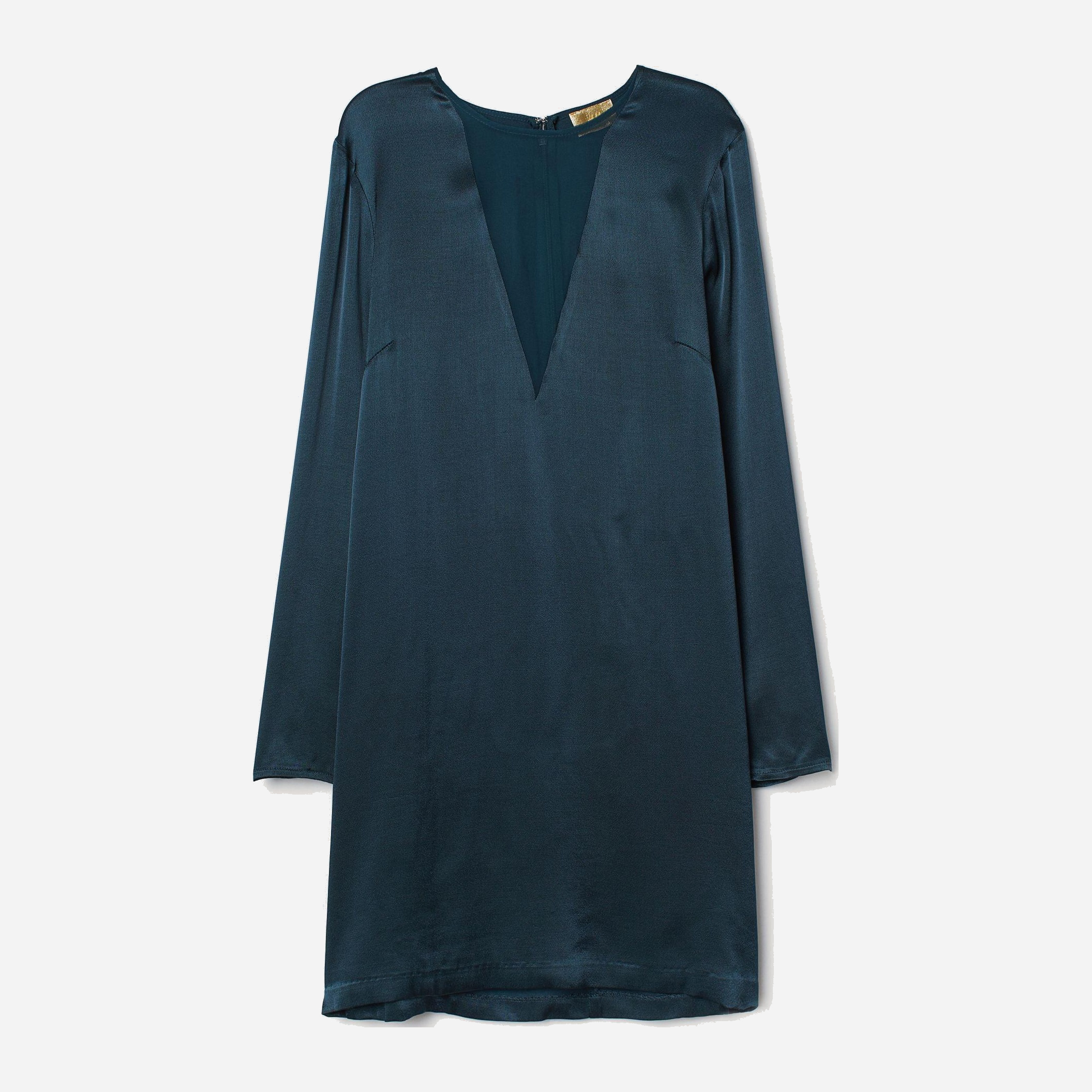 

Платье H&M 6618158-ACXJ 34 Темно-бирюзовое