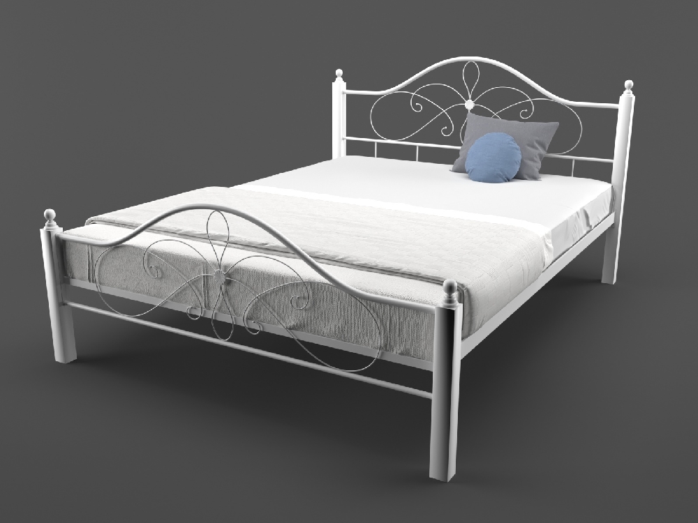 

Кровать MELBI Фелиция Вуд 180 см x 190 см Белый