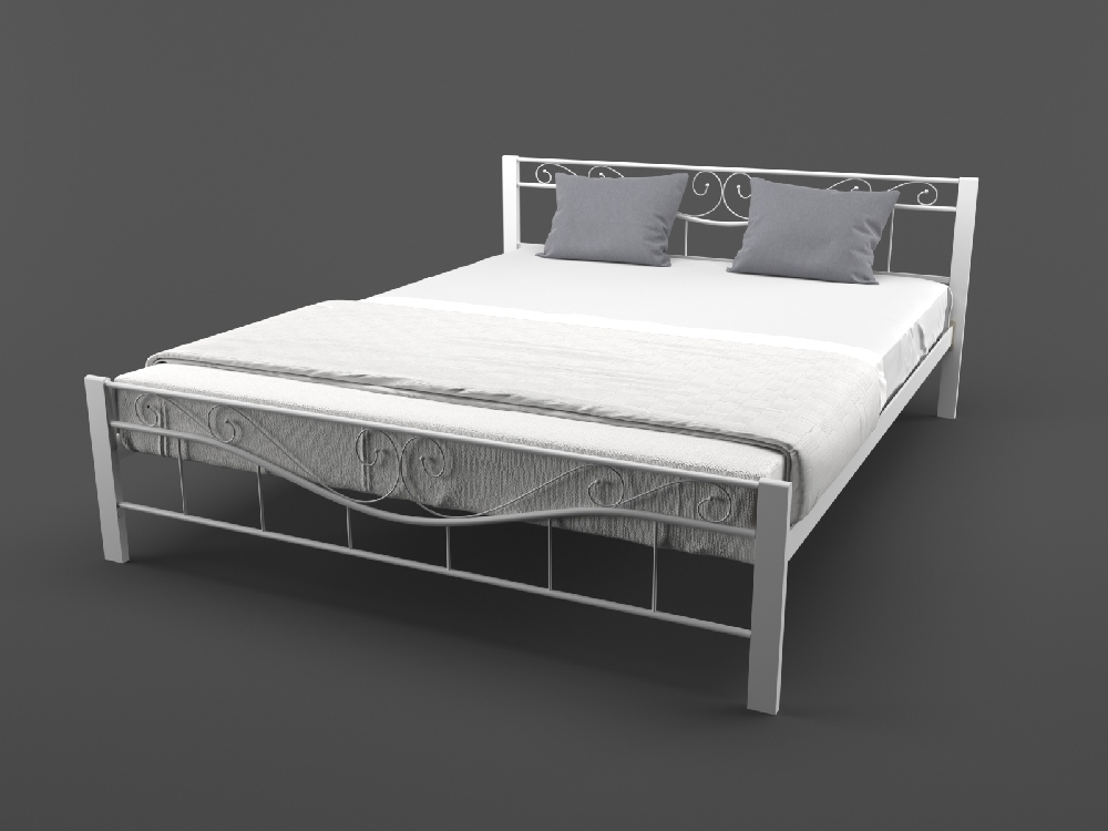 

Кровать MELBI Эмили 180 см x 190 см Белый