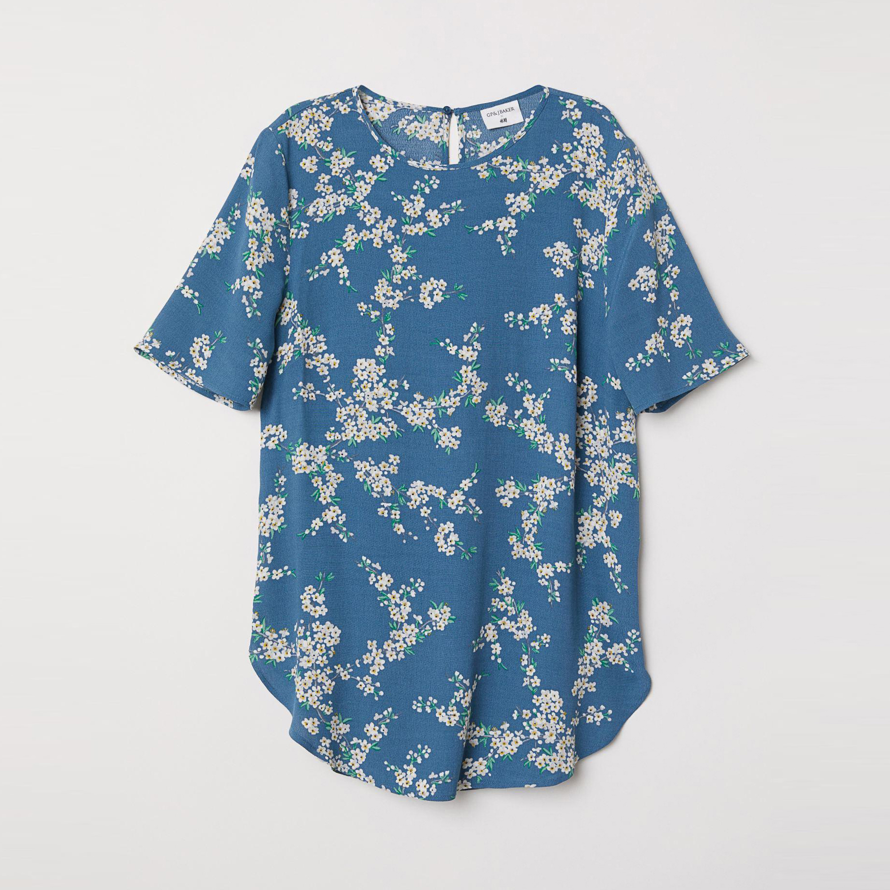 

Блузка H&M 6840298-AANS 32 Синяя