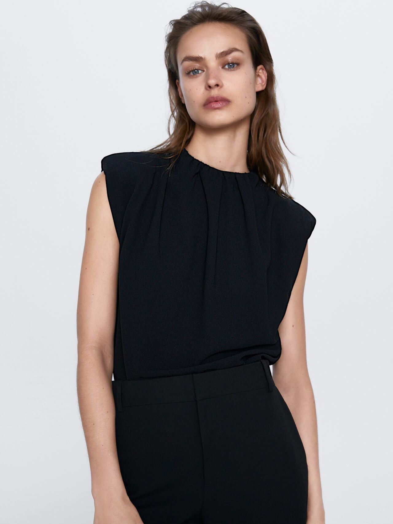 

Блузка Zara 2334/840/800-AAAD S Черная