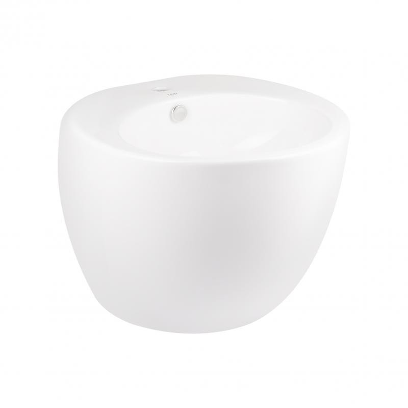 

Qtap Robin раковина подвесная моноблок с донным клапаном 520*520*400mm WHITE