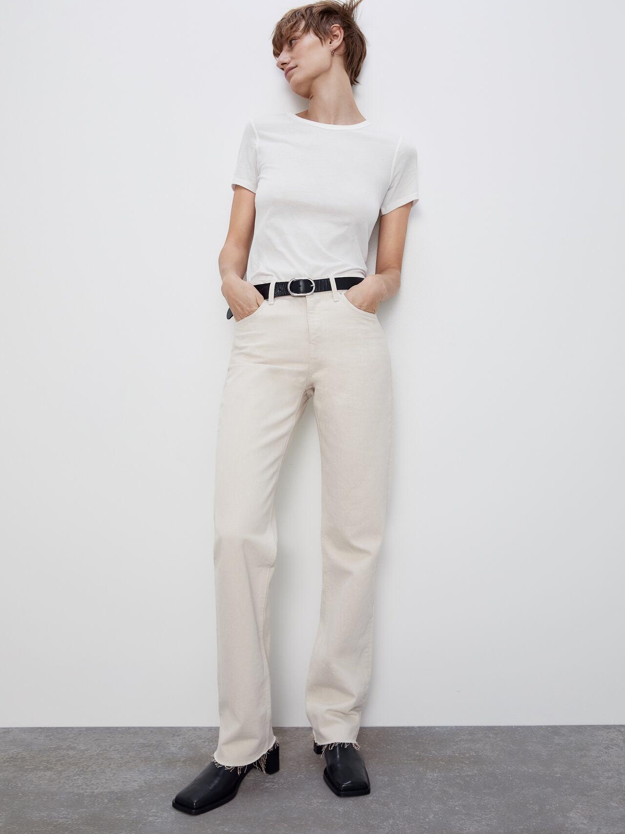

Футболка Zara 3431/626/250-ACTS M Белая
