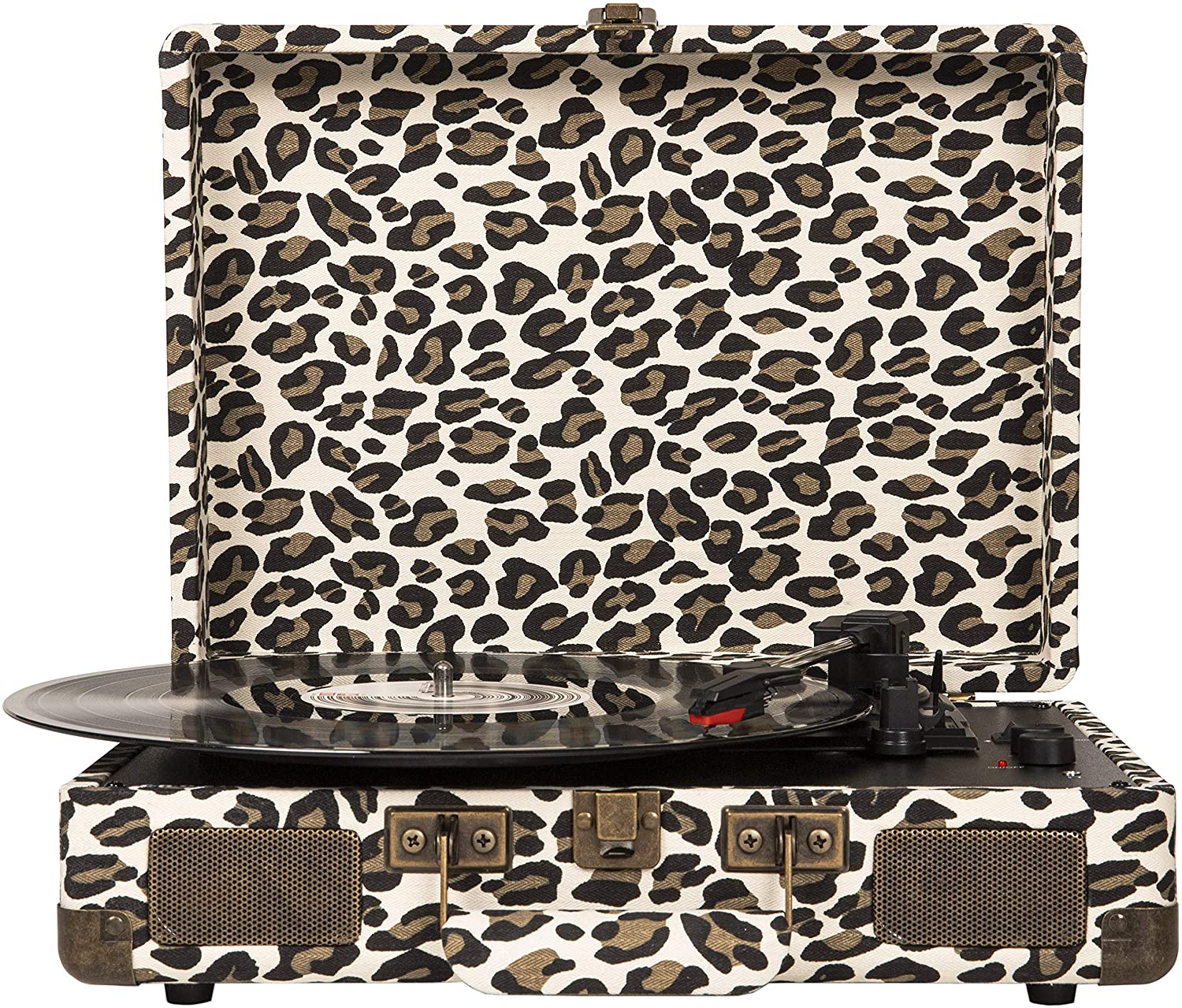 

Проигрыватель винила Crosley Cruiser Deluxe Leopard с Bluetooth