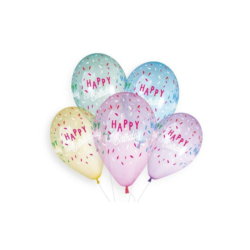 

Повітряні кульки Happy Birthday 50шт/уп 94055