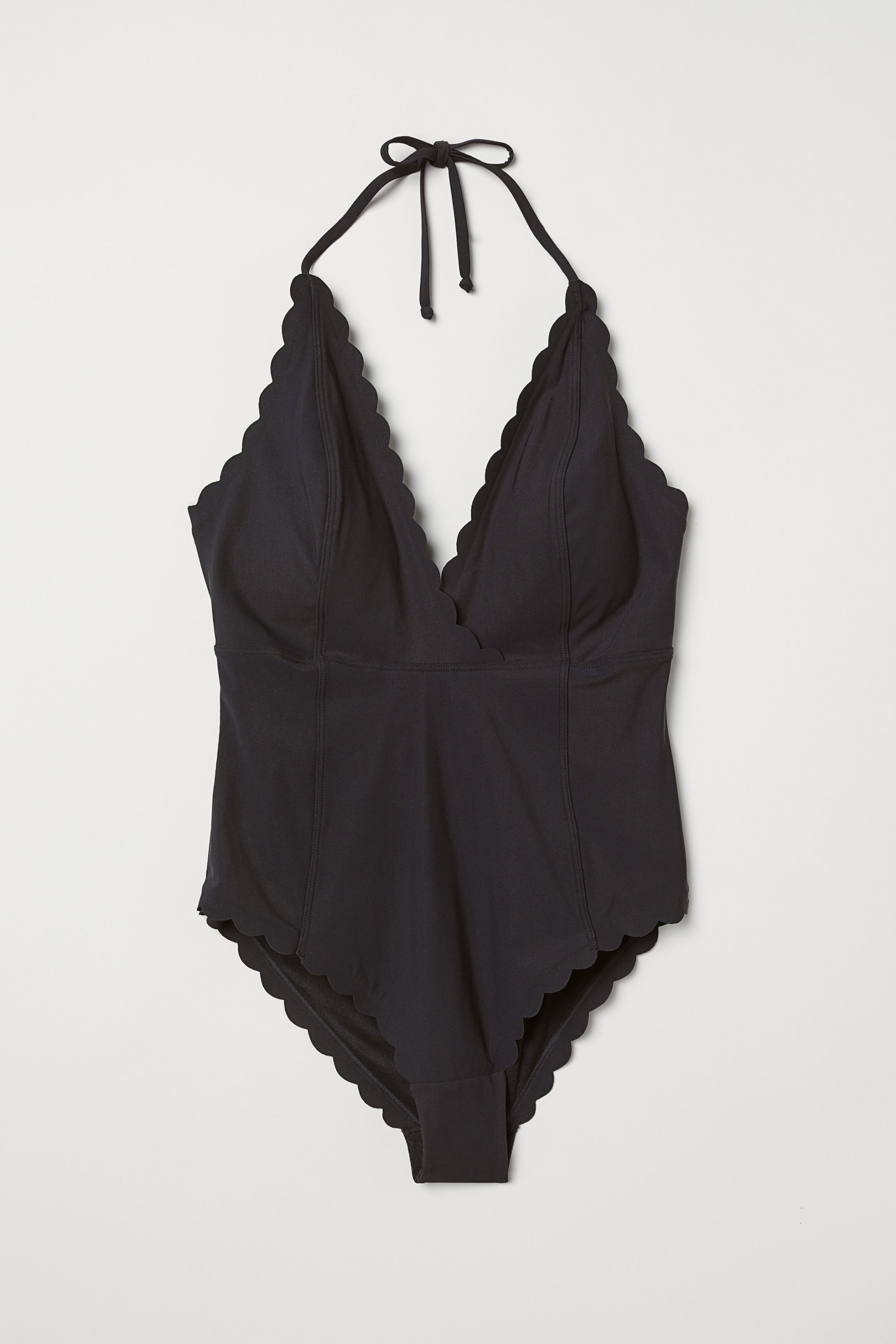 

Купальник слитный женский H&M 6097277-AAAD 32 Черный