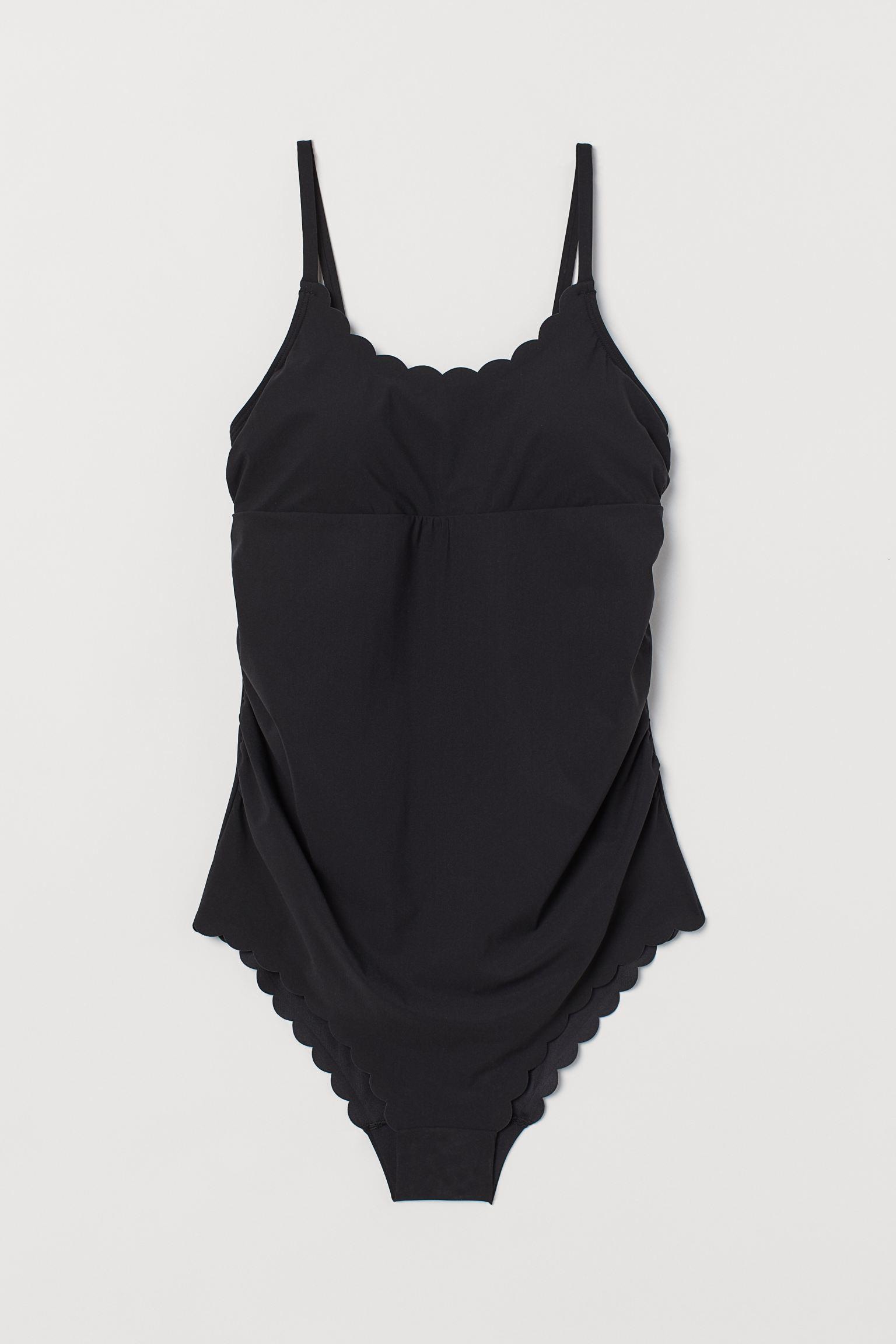 

Купальник слитный женский H&M 8150381-AAAD XL Черный