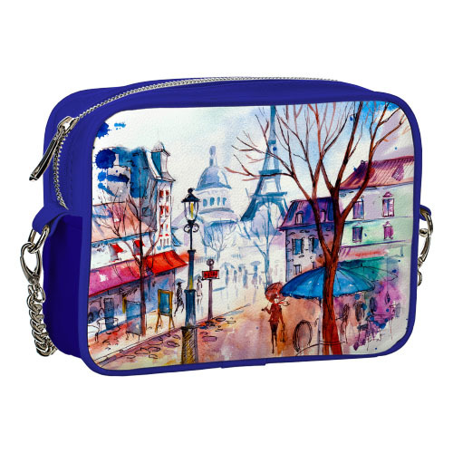 

Сумка на цепочке Cherie Presentville Улица в Париже 21x17x7 см