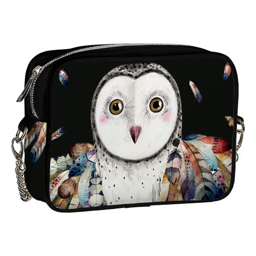 

Сумка на цепочке Cherie Presentville Ты – моё чудо в перьях 21x17x7 см