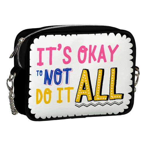 

Сумка на цепочке Cherie Presentville It`s okey to not do it all 21x17x7 см