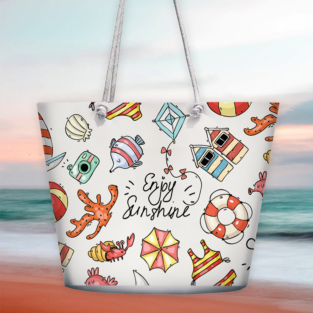 

Пляжная сумка Malibu Presentville Enjoy sunshine 50х36х15 см
