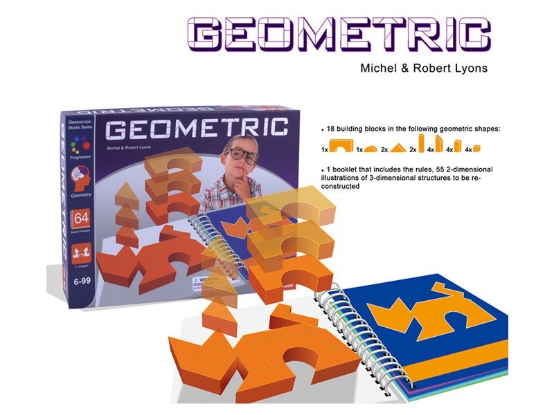 

Развивающая настольная игра головоломка "Geometric" GT274413