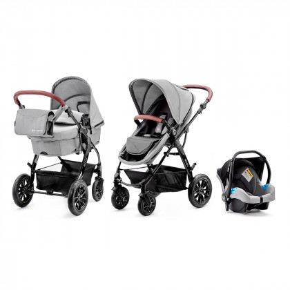 

Универсальная коляска 3 в 1 Kinderkraft Moov Gray (KKWMOOVGRY00NC)