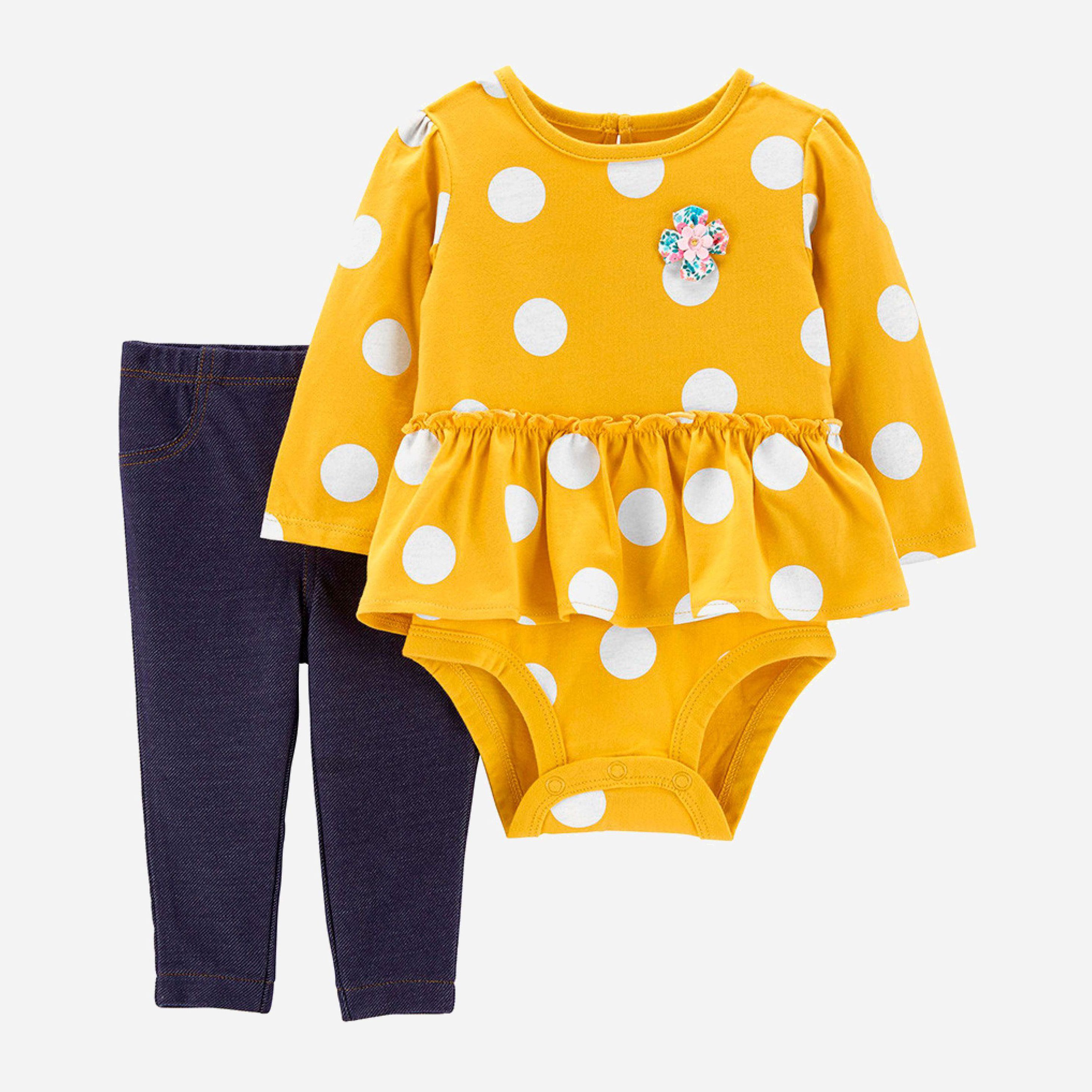 

Комплект (боди + джеггинсы) Carters 1H389710 72-76 см Разноцветный