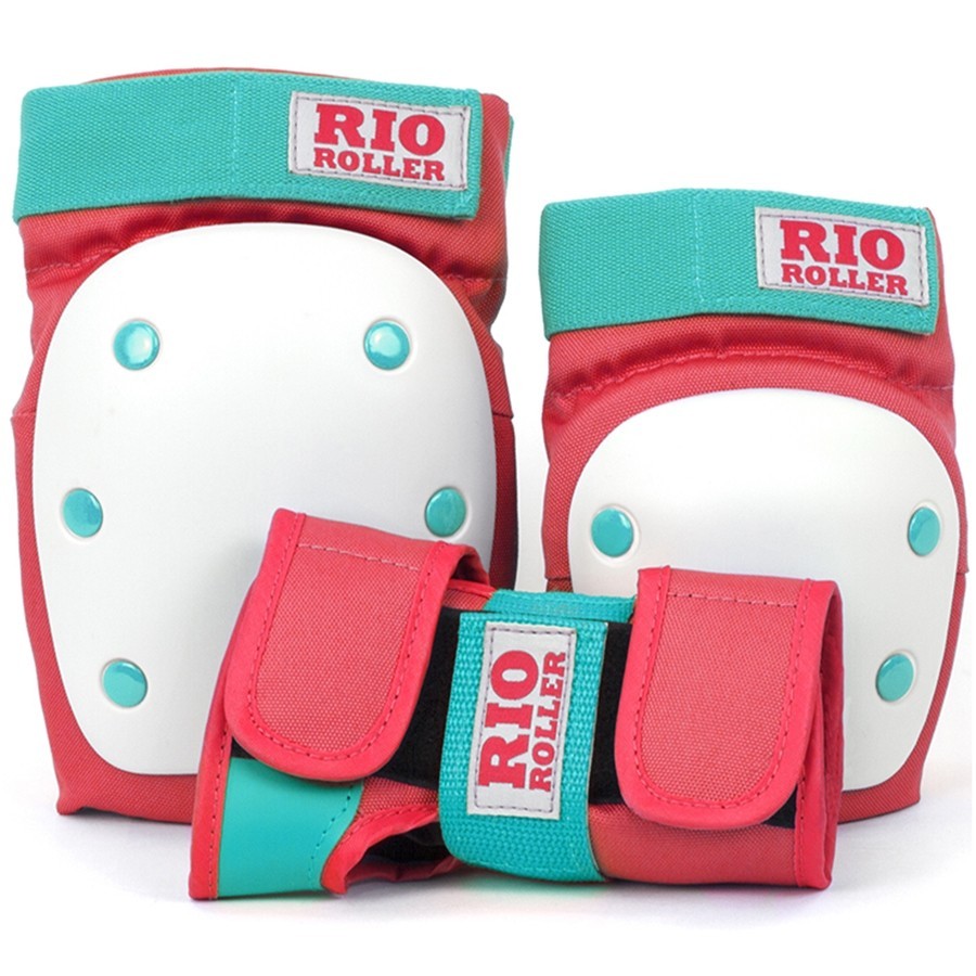 

Комплект защиты Rio Roller Triple Pad Set S red-mint RIO600-RM-S
