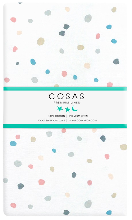 

Простынь Cosas Color Blots 220х240 см