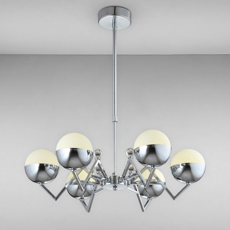 

Люстра подвесная LED Light House ES-15956/6/silver хром