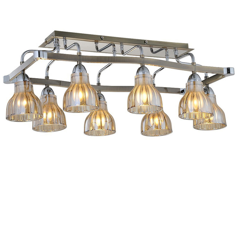 

Люстра стельова Light House ES-15948/8 хром