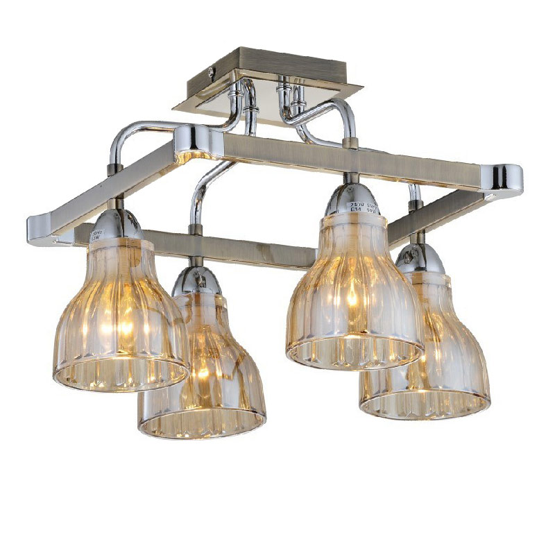 

Люстра стельова Light House ES-15948/4 хром