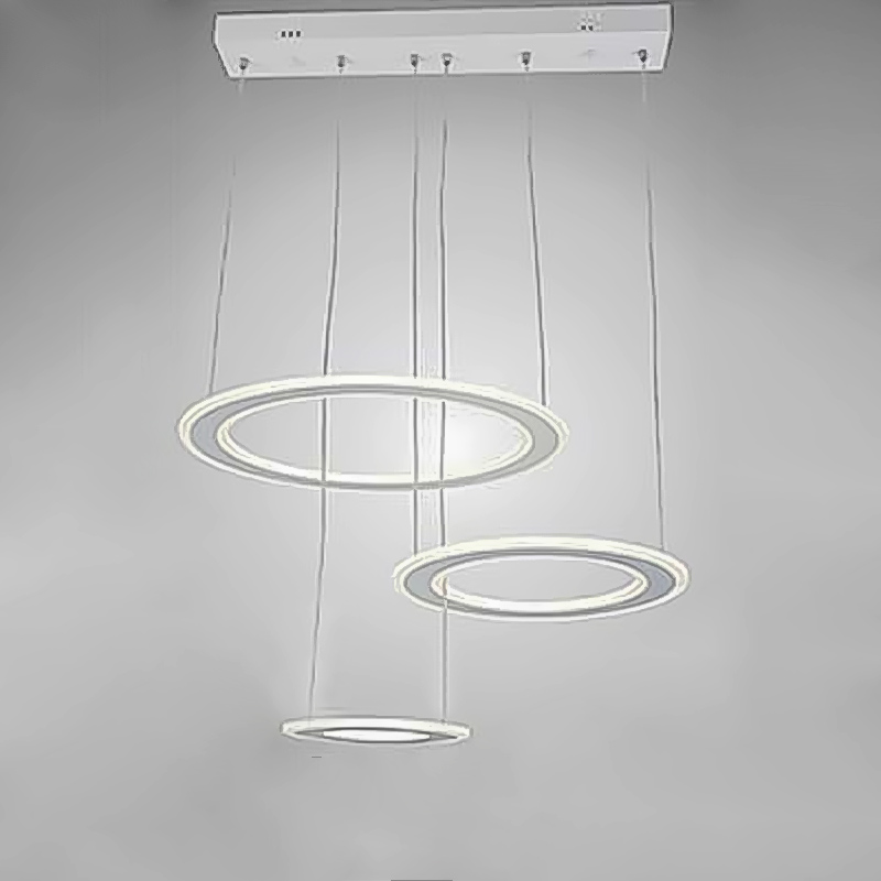 

Люстра підвісна LED Light House NM-15940 WH 180W біла