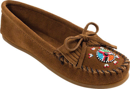 

Женские мокасины Minnetonka Me To We Beaded Kilty Dusty Brown 40