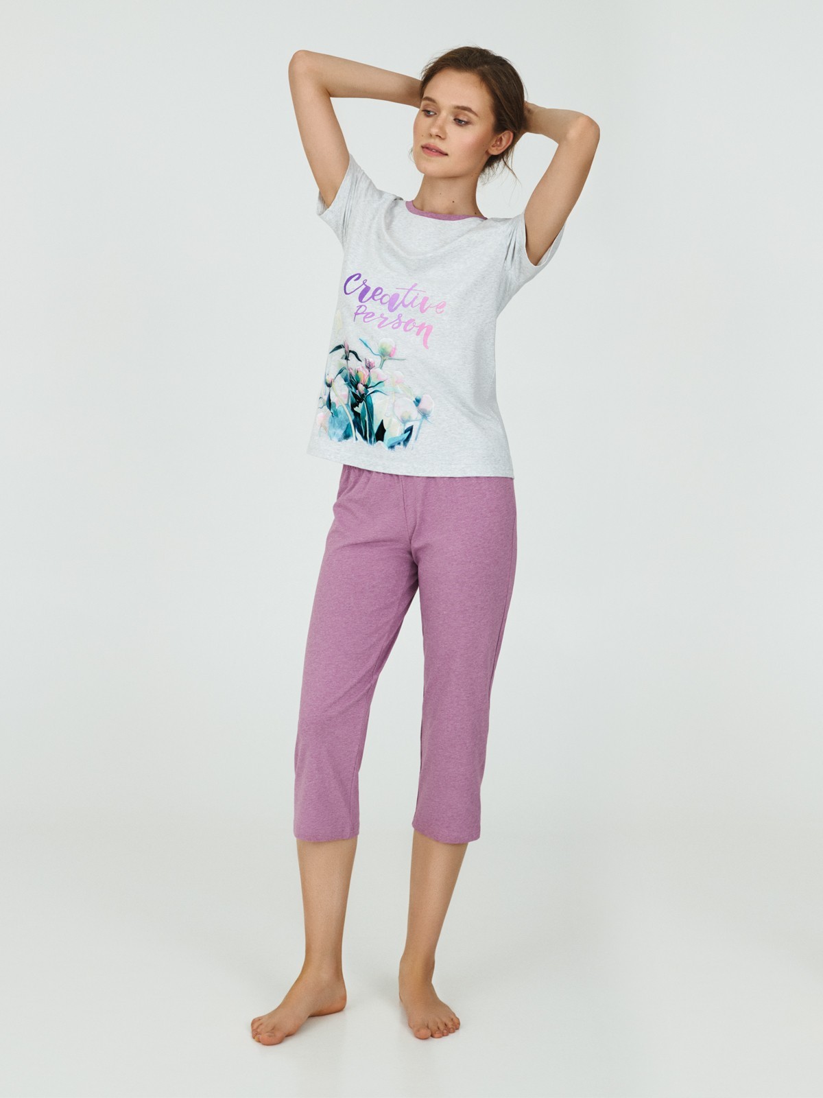 

Комплект домашній ТМ ELLEN LPK 2090/01/01 PEONY XXXL