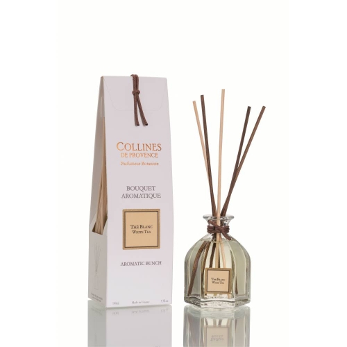 

Тростниковый диффузор Collines de Provence Белый чай 100 мл