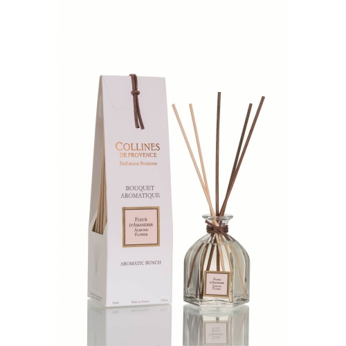 

Тростниковый диффузор Collines de Provence Цветок миндаля 100 мл
