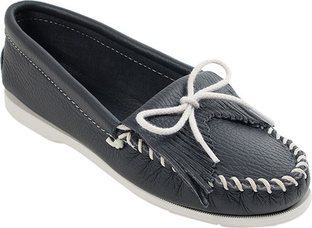 

Женские мокасины Minnetonka Kilty Unbeaded Navy Smooth 36