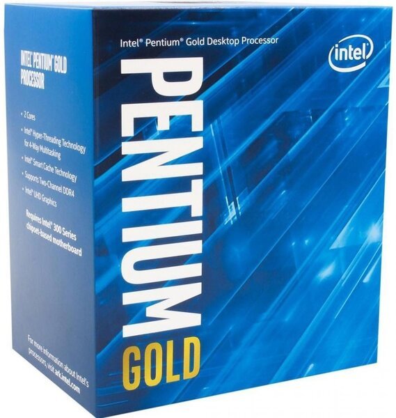 

Процессор Intel Pentium Gold G6400 4.0GHz